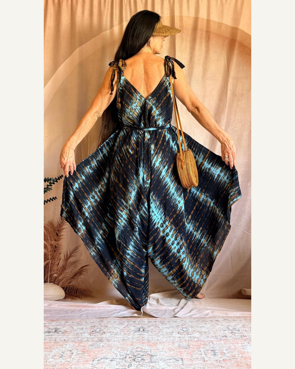 Midnight Tie-Dye Resort Jumpsuit product image 5