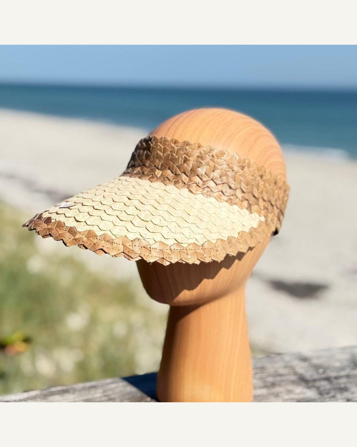 Natural Palm Leaf Sun Visor product image 1