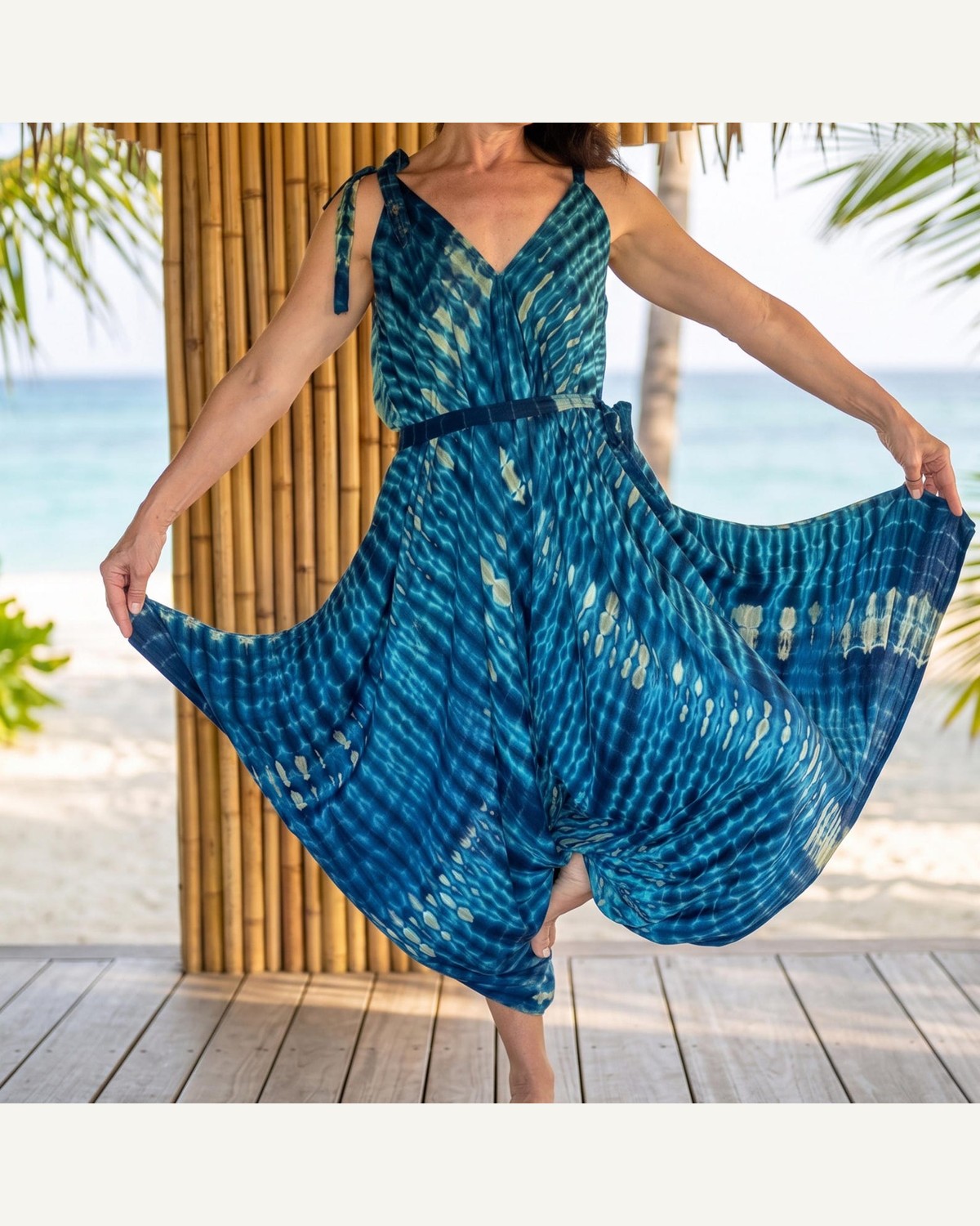 Ocean Tie-Dye Resort Jumpsuit product image 4