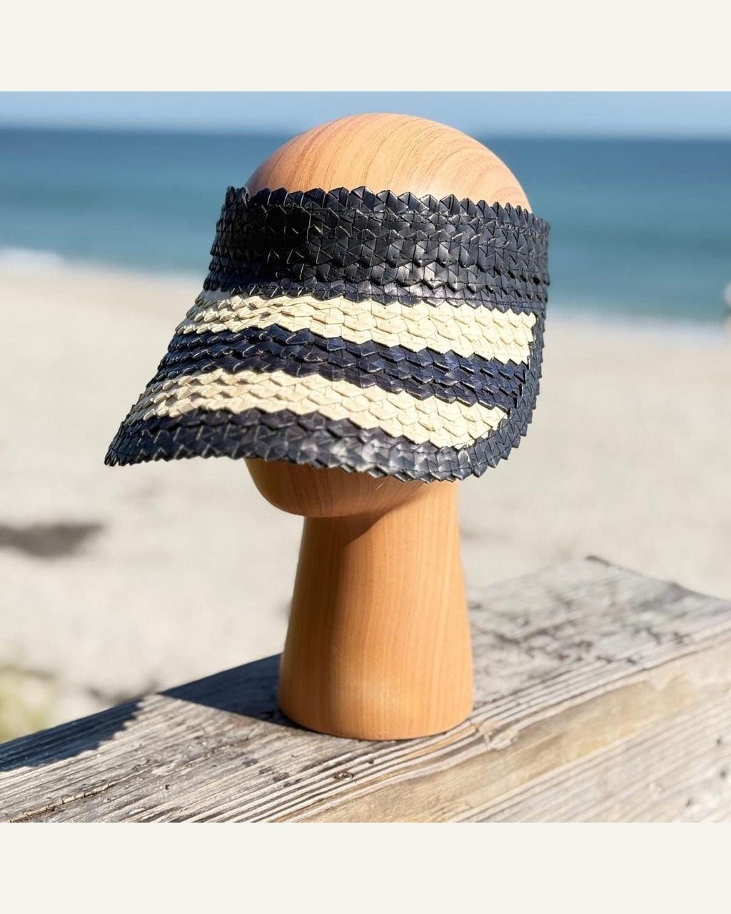 Packable Palm Leaf Beach Visor product image 4