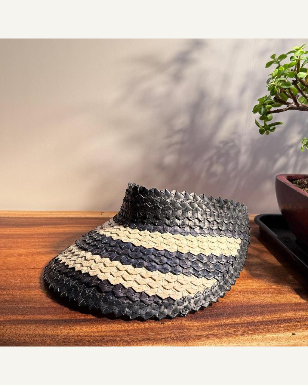 Packable Palm Leaf Beach Visor product image 6