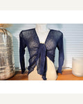 Soft Sheer Knit Cardigan Shrug product image 1